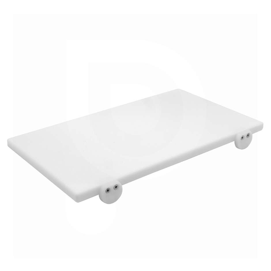 Tabla de Corte Sanelli de Polietileno Blanco 60x40 cm
