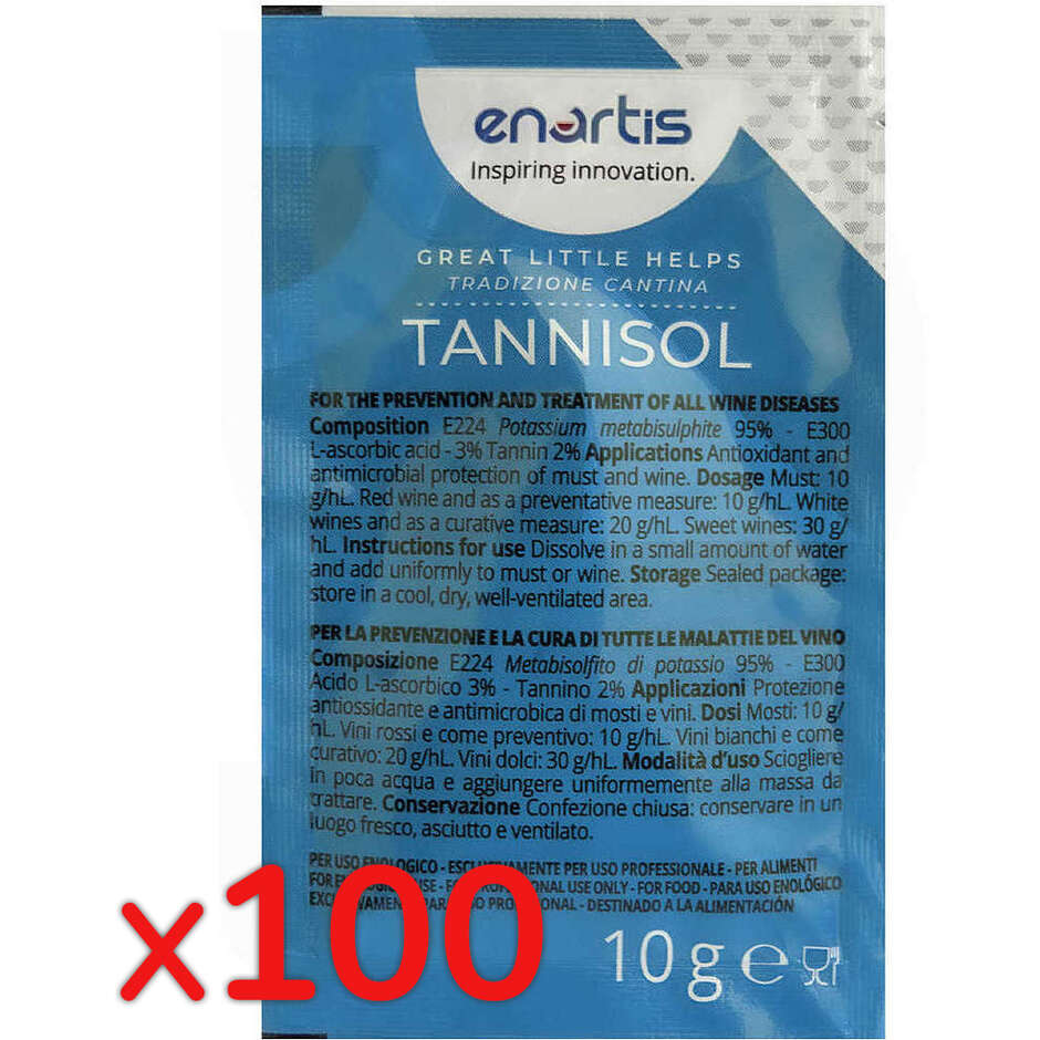 Tannisol buste 10 gr (pz 100)