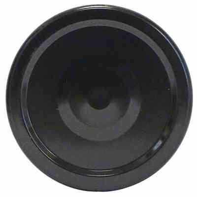 Tapón alto Negro Ø70 con flip para tarro Ergo (550 uds.)