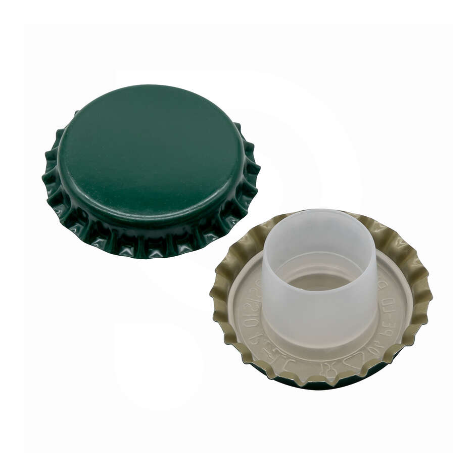 Tapón corona verde con bidule ⌀29 (200 PC)