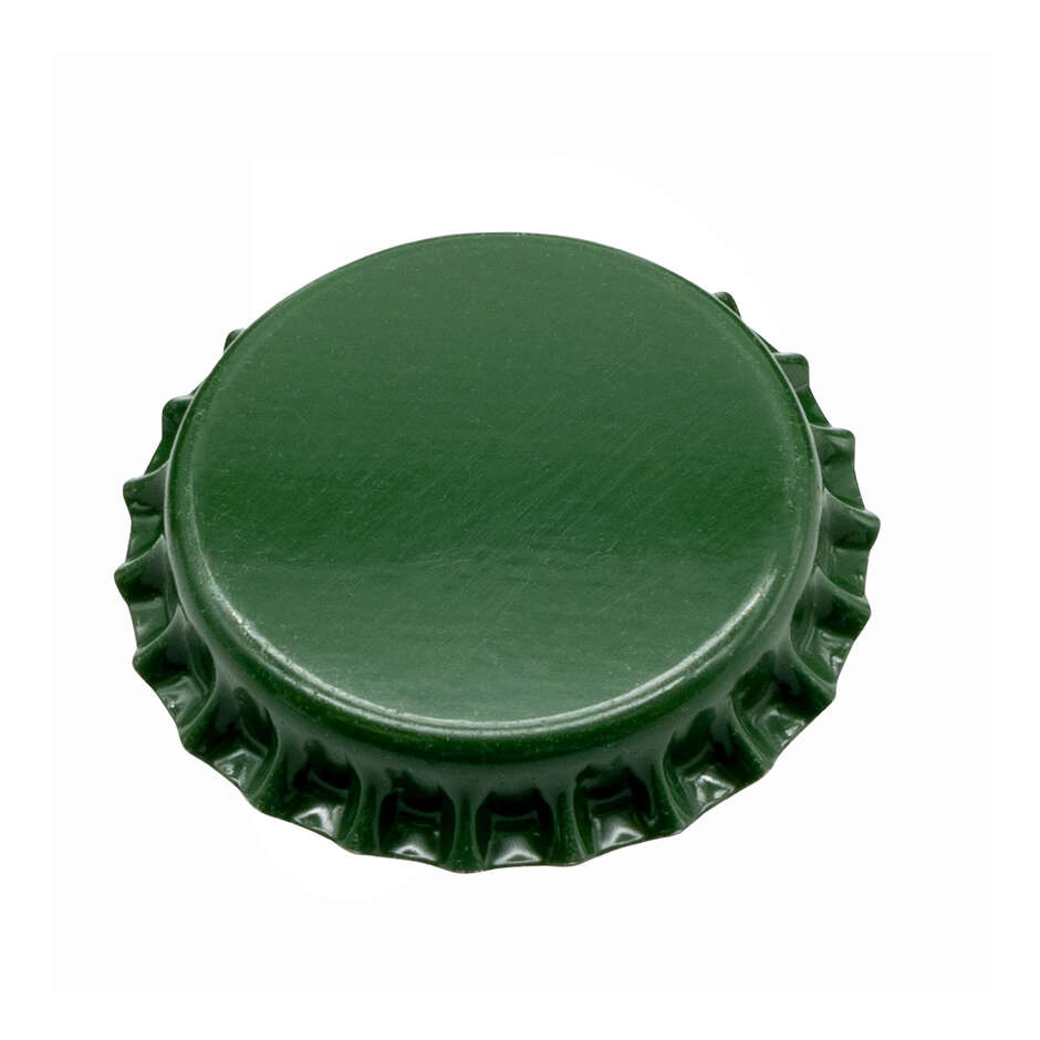 Tapón corona verde con tapa interior ⌀29 (200 PC)
