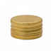Tapón de rosca pre-roscado  dorado ⌀35 (100 pzas)