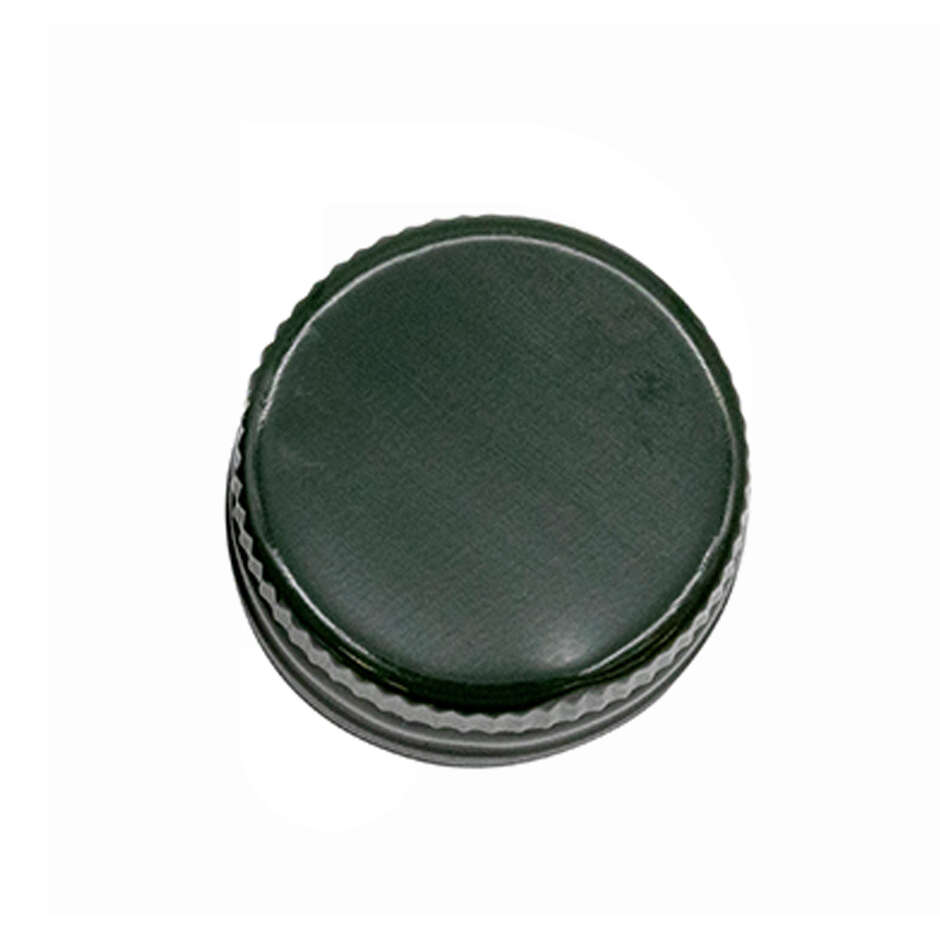 Tapón de rosca verde sin rosca con salvagotas ø 31,5 (2800 Pcs)