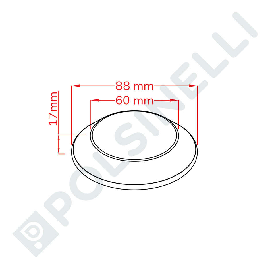 Tapón Inox Garolla 60