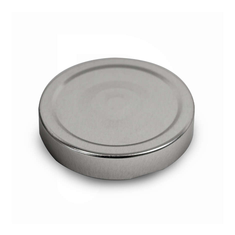 Tapón Plata Ø70 con flip para tarro Breeze 314 ml (100 uds.)