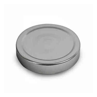 Tapón Plata Ø70 con flip para tarro Breeze 314 ml (100 uds.)