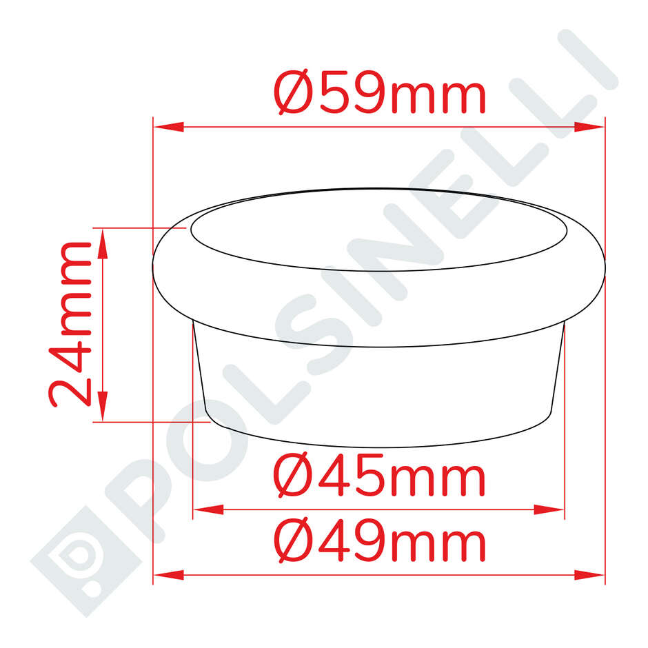 Tapones de corcho para tarros Ø 45