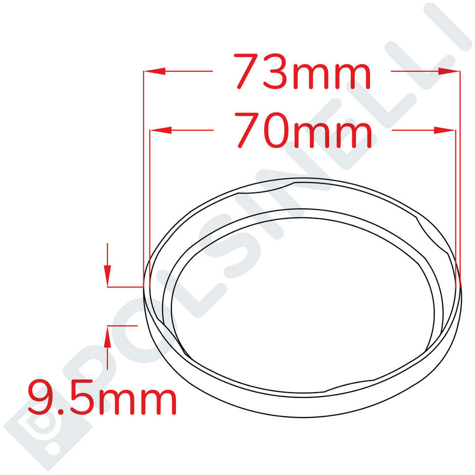 Tampa para pote para mel 0,5 Kg -  Ø70 (100 unidades) 