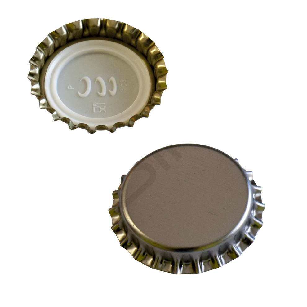 Tappo a corona Inox con bidule Ø29 (200 pezzi) 