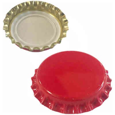 Tappo a corona rosso ⌀26 (10000 pezzi)