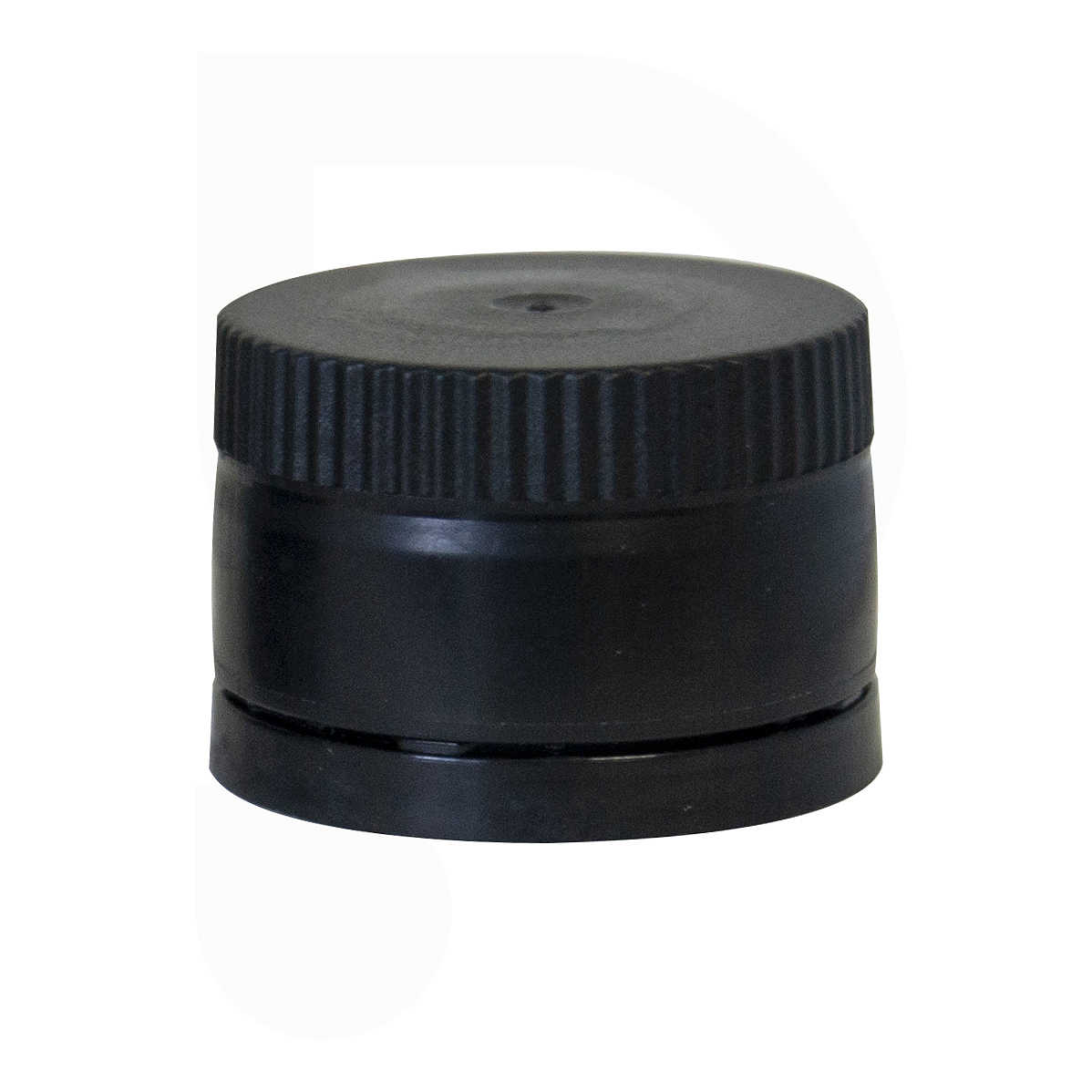 Tappo a vite in plastica Multidosing nero con salvagoccia ⌀31,5 (100 pezzi)  Olio