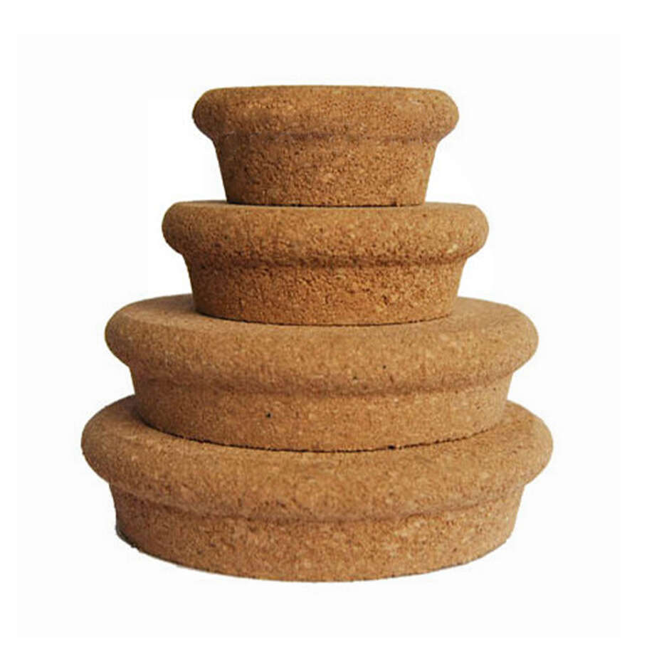Tappo in sughero per vasi ⌀80 (2 pezzi)