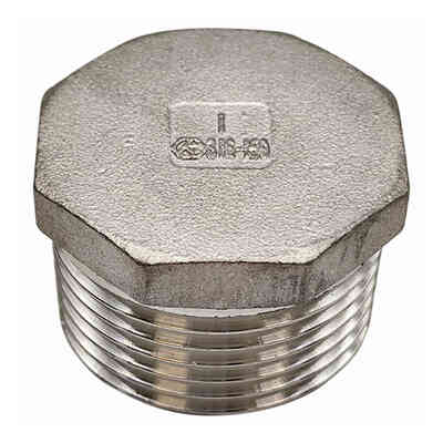 Tappo maschio inox 1" 