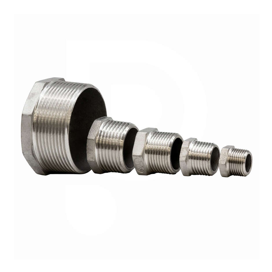 Tappo maschio inox 2"