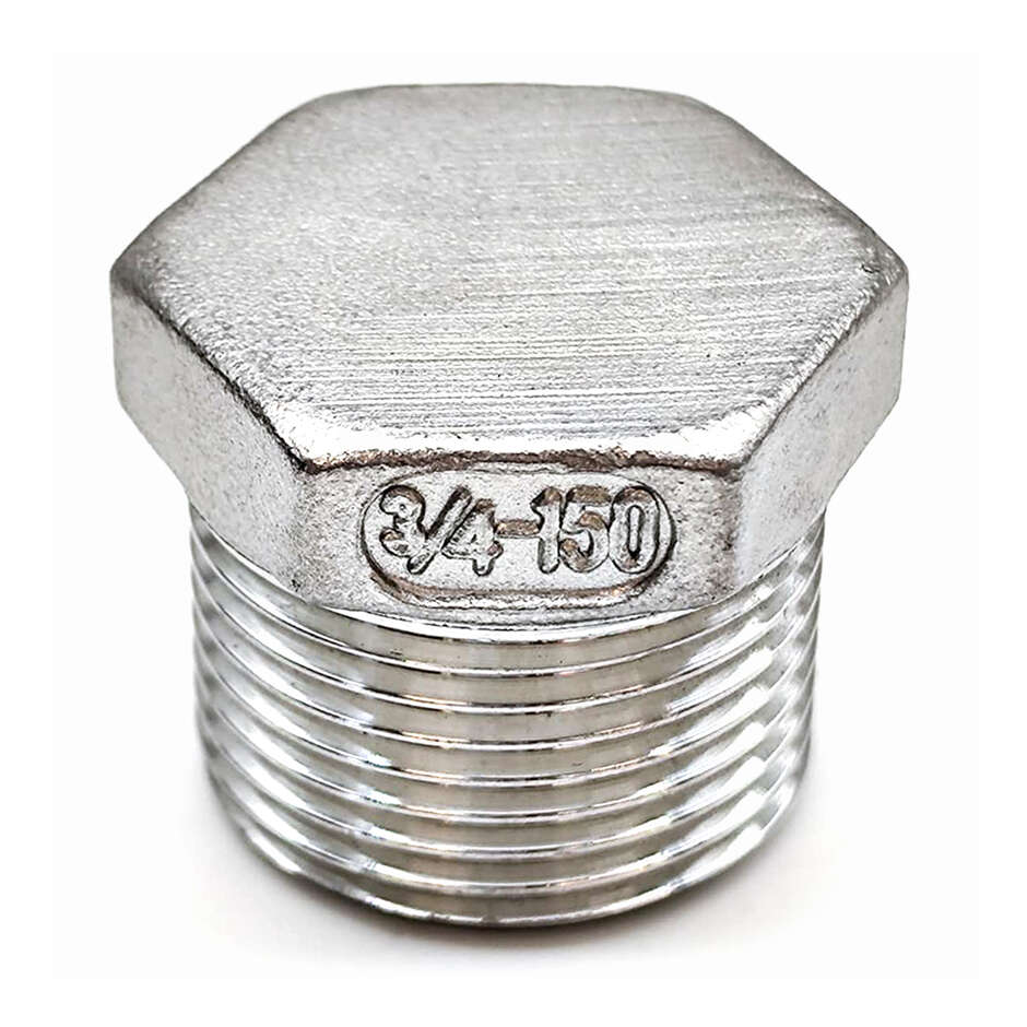 Tappo maschio inox 3/4" 