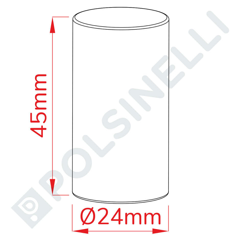 Tappo sughero birondellato 24x45 (100 pezzi)