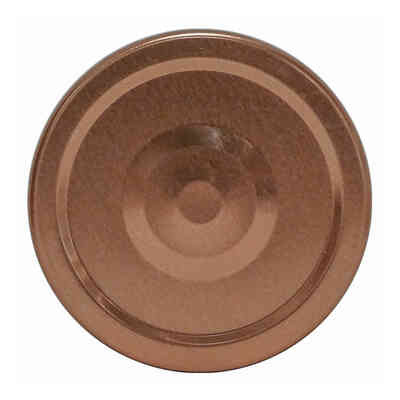 Tapón alto cobre Ø70 con flip para tarro Ergo (100 uds.)