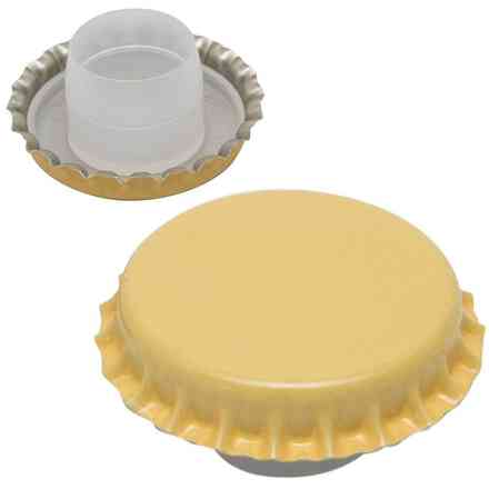 Tapón corona amarillo con bidule ⌀29 (200 PC)