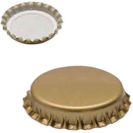 Tapón corona oro ⌀26 (200 PC)