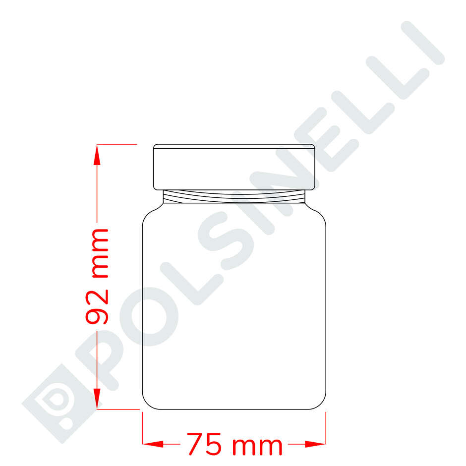 Tarro de vidrio Breeze 314 mL (24 unidades)