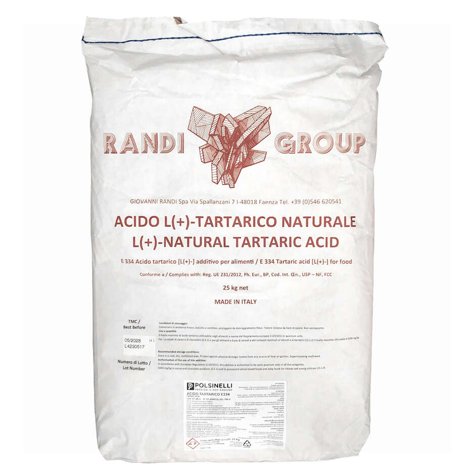 Tartaric acid (25 kg)