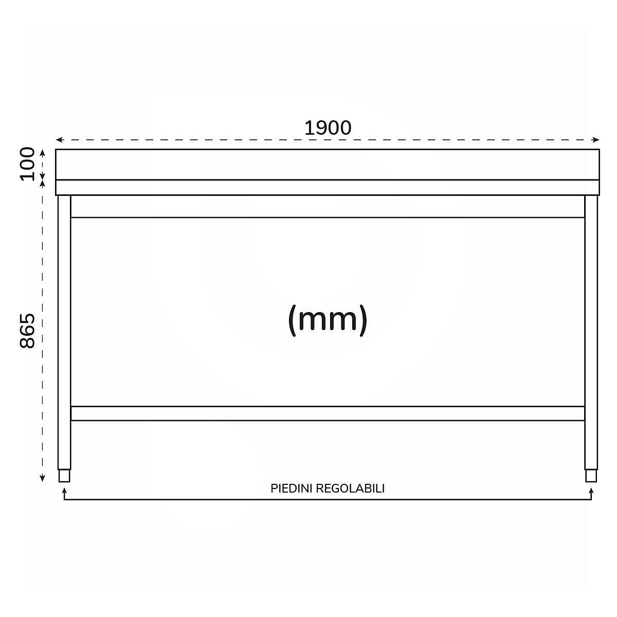 Vetrina Espositore In Alluminio E Vetro - 1212x270x310 Mm, Per Bar E Pasticcerie - Foto 12