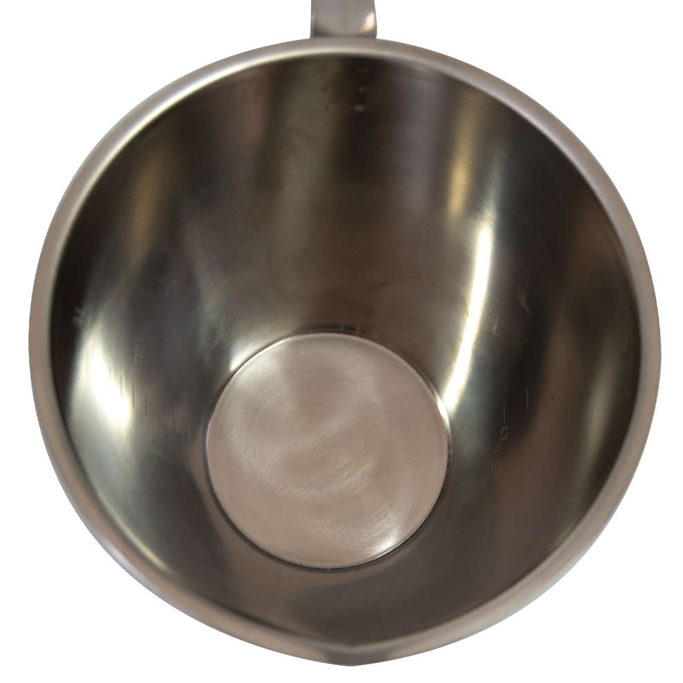 Taza medidora graduada de acero inoxidable Lt 1