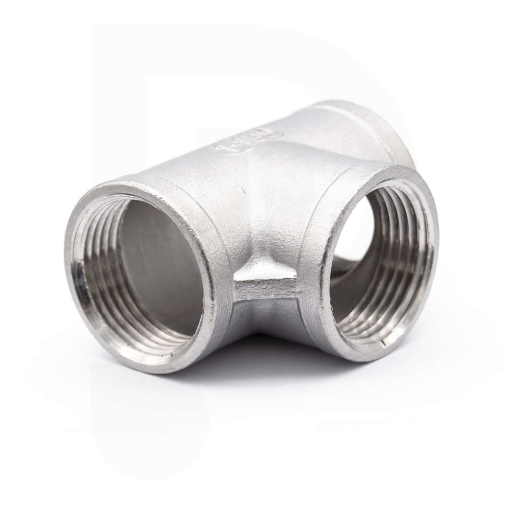 Tee 1" F acero inoxidable