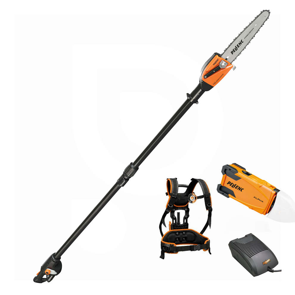 Telescopic vertical saw Pellenc SELION T220 EVOLUTION with battery kit