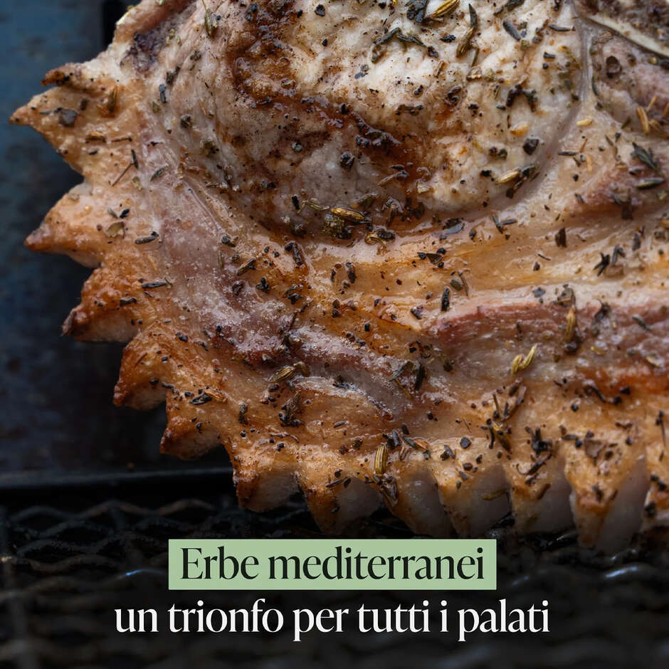 Tempero Mammamia (160 g) - Ervas Mediterrâneas para Churrasco