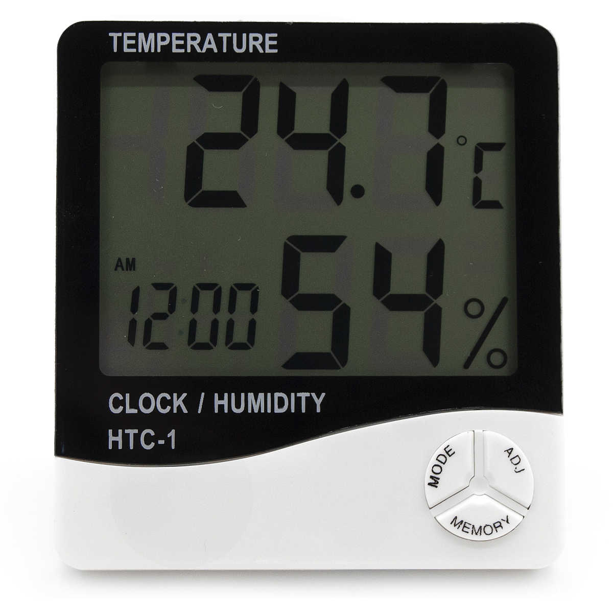 Thermomètre / Hygromètre Numérique - Montage En Surface