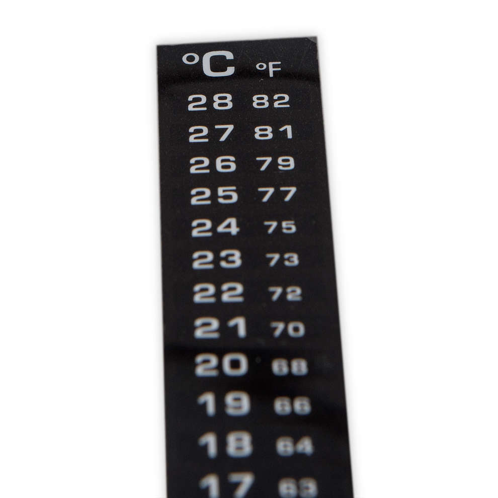 Thermometer mit Flüssigkristallen