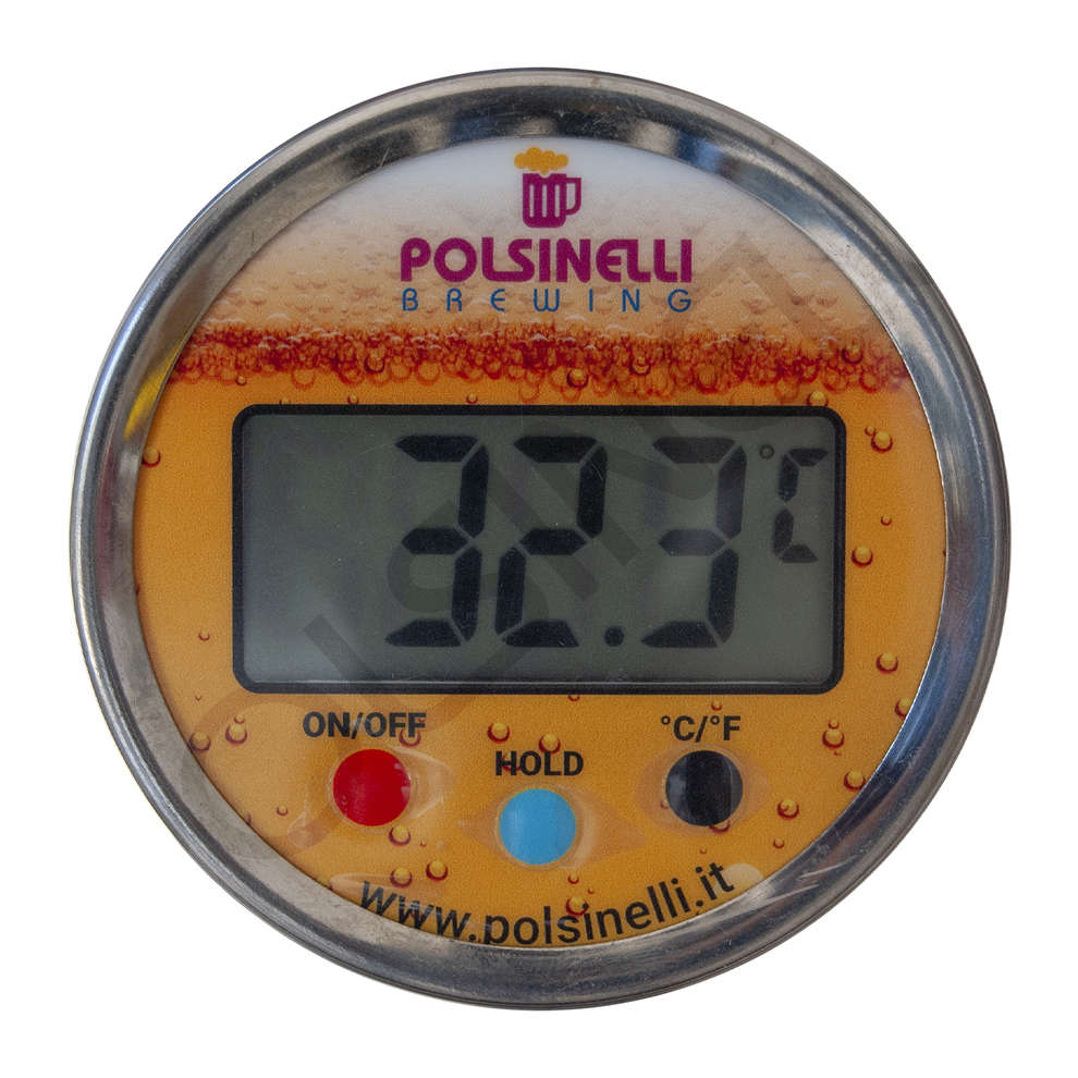 Thermomètre digital avec doigt de gant inox AISI 304 - 40 mm
