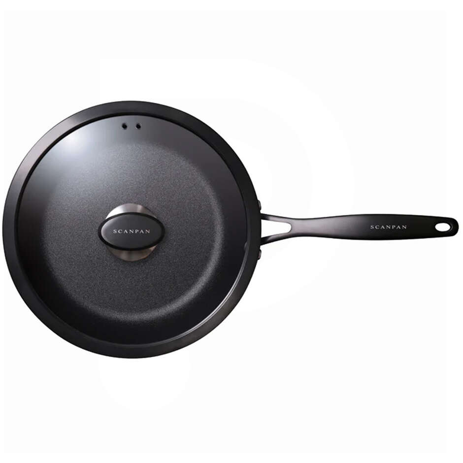 Tiefe Scanpan Pro SB+ Induction Pfanne mit Glasdeckel Ø26 cm