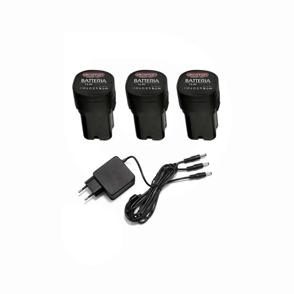 Tijera Eléctrica Archman FE03-35 con 3 Baterías 16,8V - 4Ah