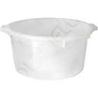 Tinaja blanca de plástico para alimentos 80 L