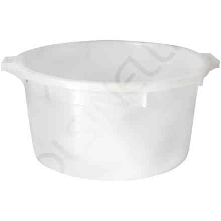 Tinaja blanca de plástico para alimentos 80 L