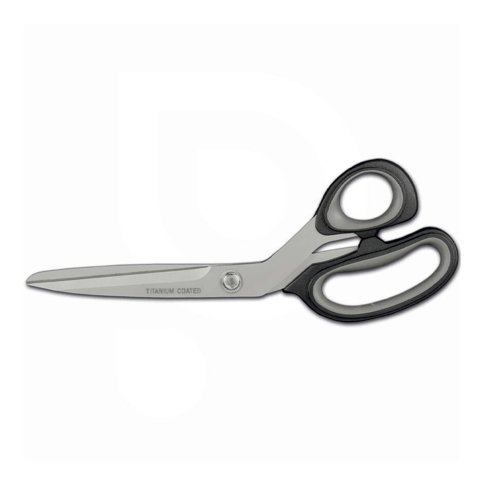 Titanium-Coated Micro-Serrated Stainless Steel Scissors - 23 cm