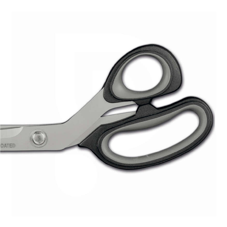 Titanium-Coated Micro-Serrated Stainless Steel Scissors - 23 cm