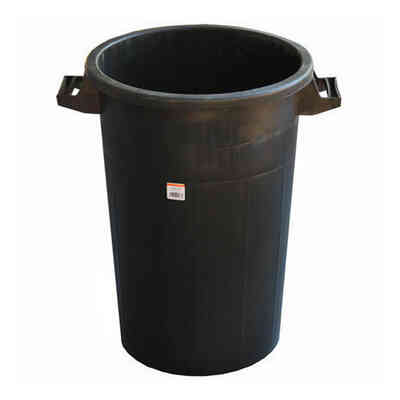 Tonne schwarz 75 L