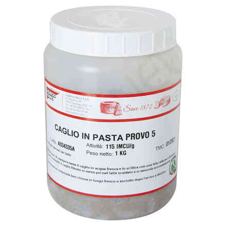 Traditional spicy rennet paste Provo 5 imcu 115 (1 kg)
