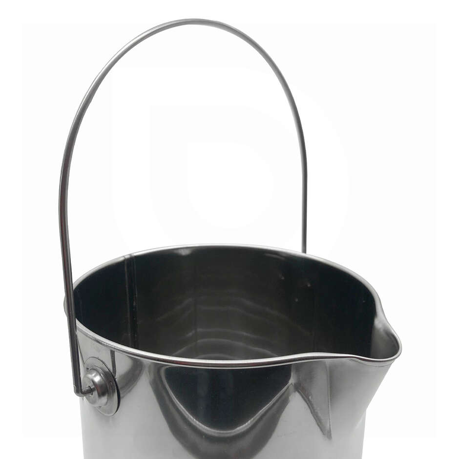 Transvaseur en Acier Inoxydable avec Bec de 6 L