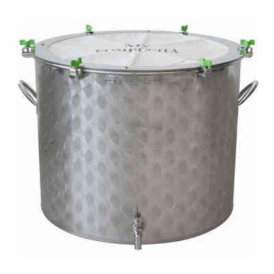 Troll - 150 litre stainless steel wide Kombucha fermenter with handles