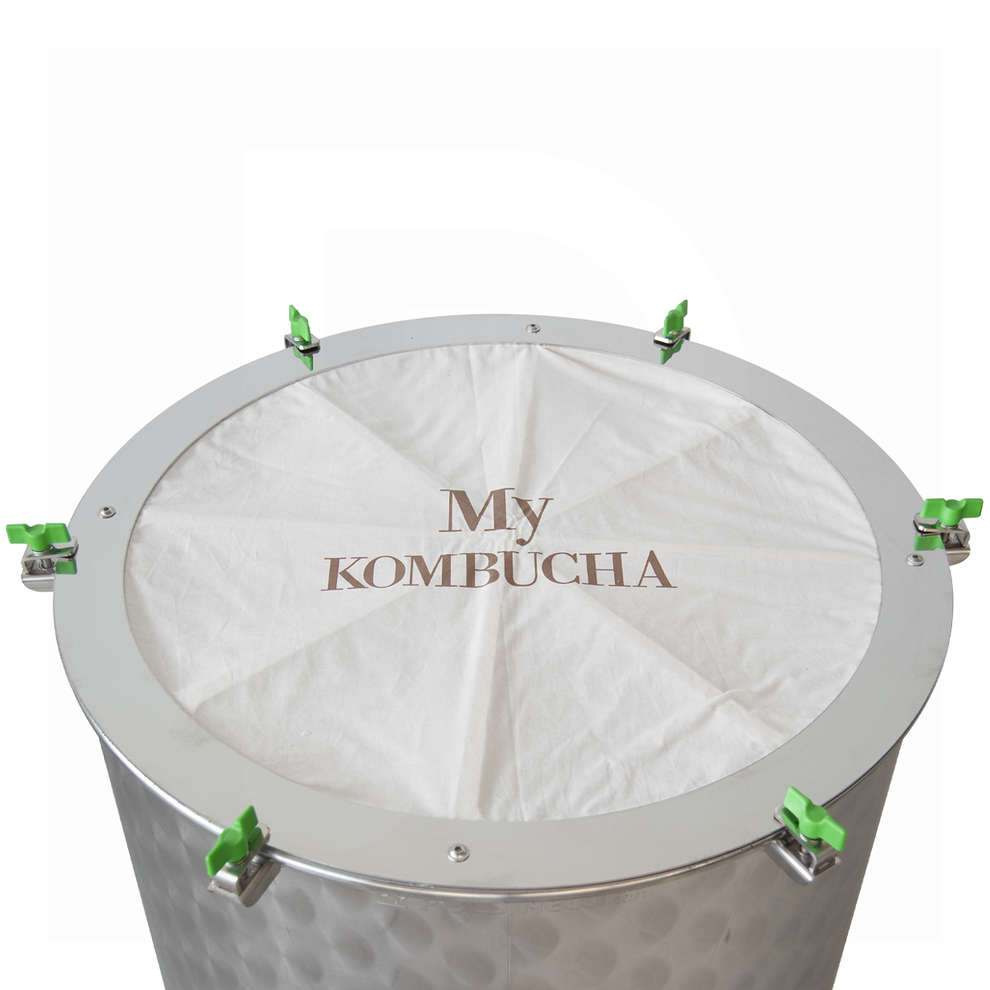 Troll - Fermentador ancho de acero inoxidable para Kombucha de 200 litros