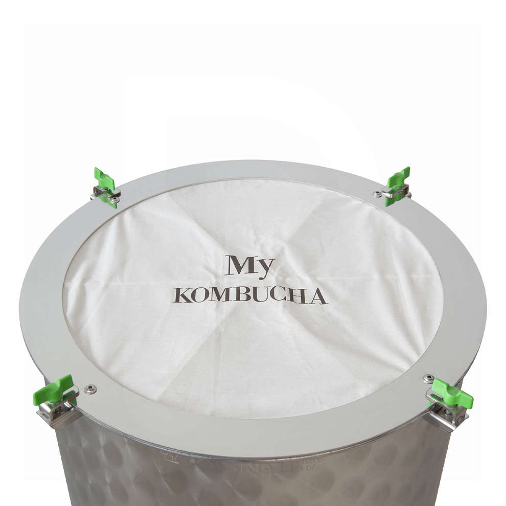 Troll - Fermentador ancho de acero inoxidable para Kombucha de 50 litros