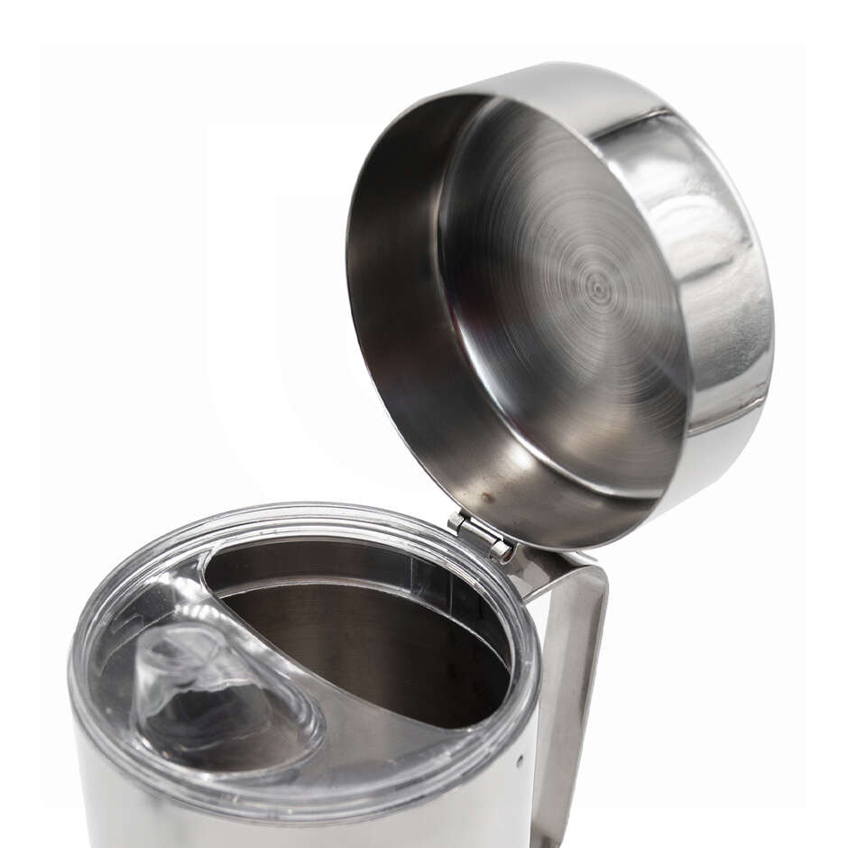 Tropffreier Öltopf aus Edelstahl 500 ml