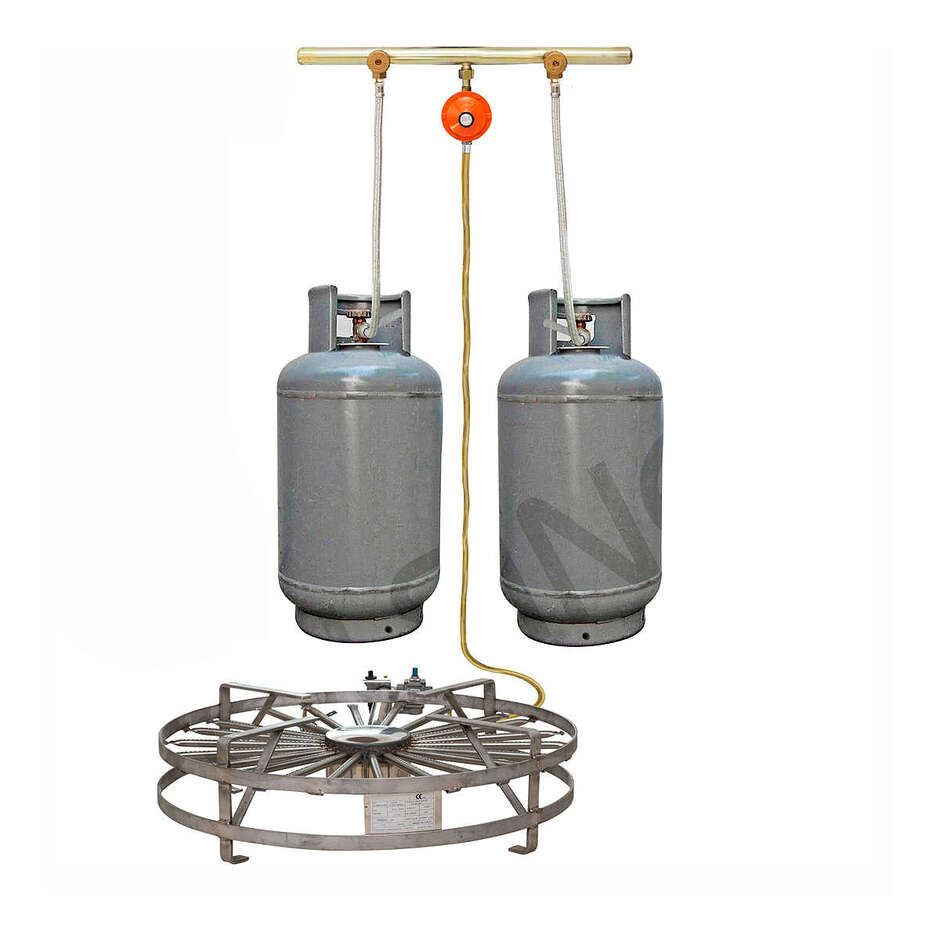 Unité pour 2 bouteilles de gaz GPL