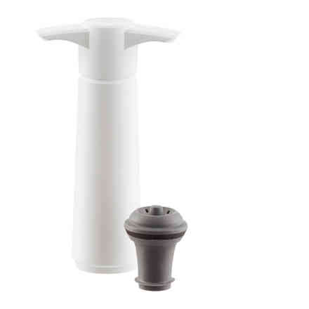 Vacuum pump for bottles with caps