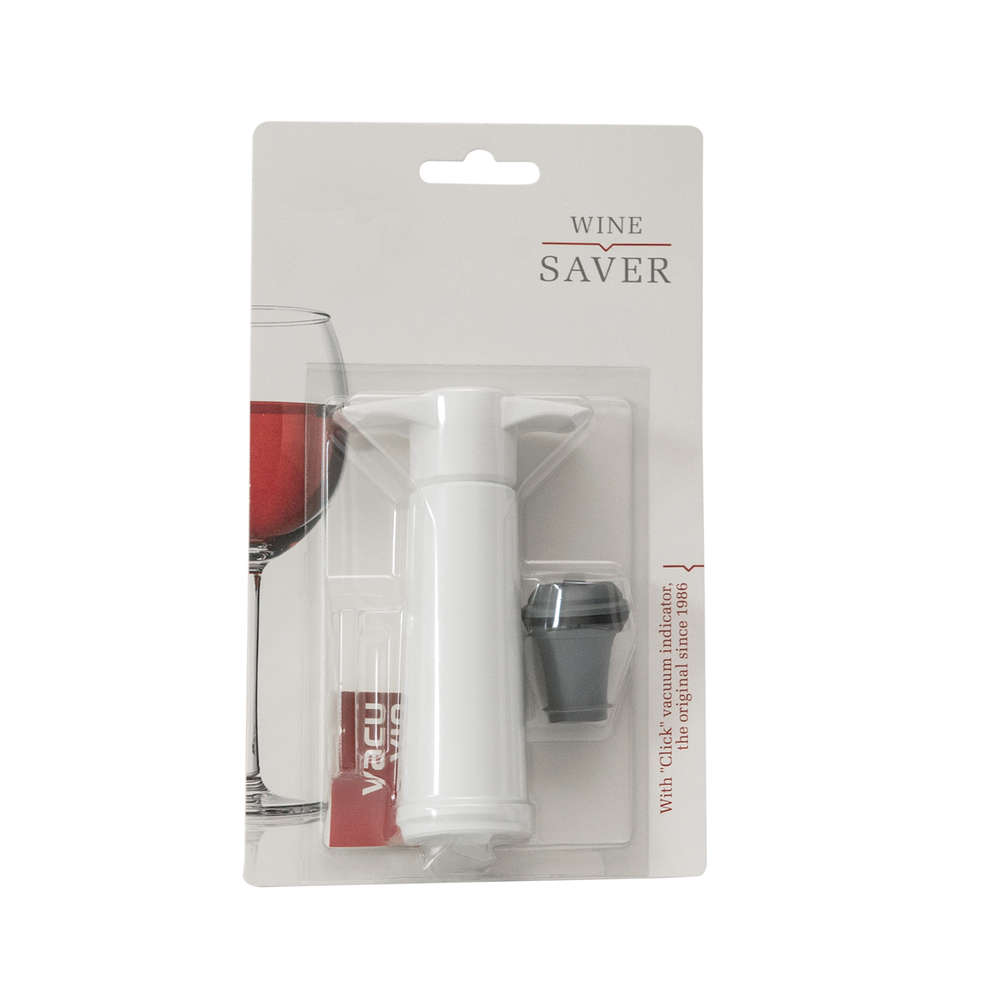 Vacuum pump for bottles with caps