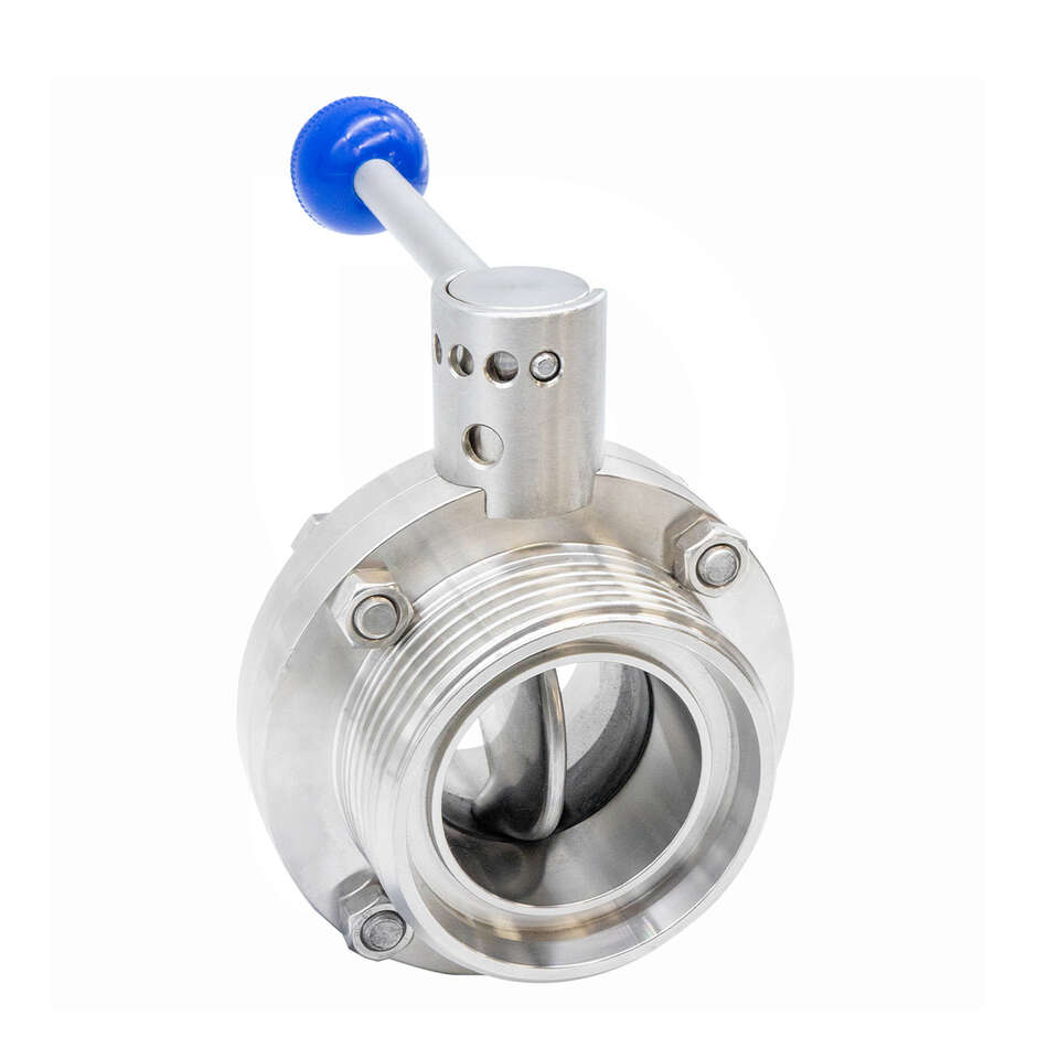 Valvola a farfalla inox DIN 50 F/F